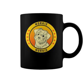 Morkie Dog Lover Yorkshire Terrier Design Coffee Mug | Mazezy