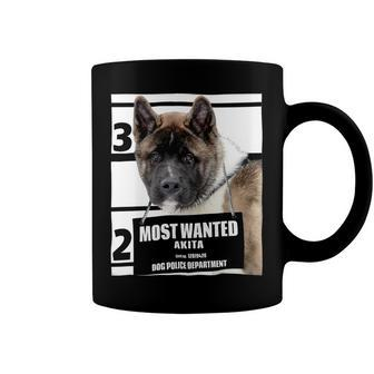 Most Wanted Akita T-Shirt - Cute Funny Dog Tee Shirts C Coffee Mug - Seseable