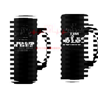 Mullins Surname Family Name Team Mullins Lifetime Member Coffee Mug | Mazezy