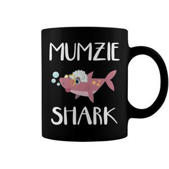 Mumzie Grandma Gift Mumzie Shark V2 Coffee Mug - Seseable