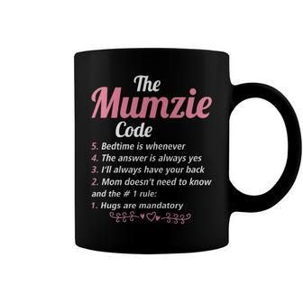Mumzie Grandma Gift The Mumzie Code Coffee Mug - Seseable