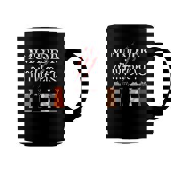 Murder Mittens Funny Cat Lover Meme Toebeans Paws And Claws Coffee Mug | Mazezy
