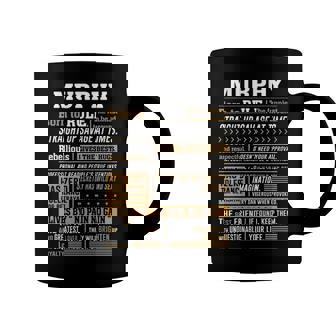Murphy Name Gift Murphy Born To Rule Coffee Mug - Seseable