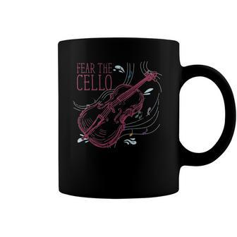 Musician Cellist Gift Classical Music Instrument Cello Coffee Mug | Mazezy