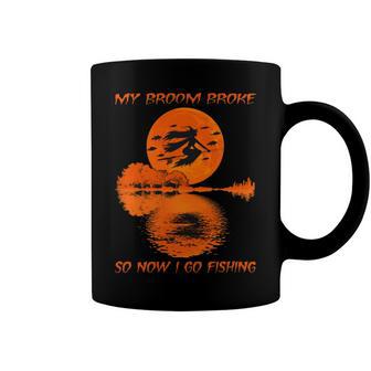 My Broom Broke So Now I Go Fishing 56 Shirt Coffee Mug | Favorety AU