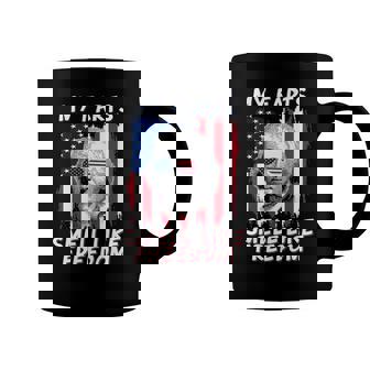 My Farts Smell Like Freedom Jefferson 4Th July Flag Coffee Mug | Mazezy