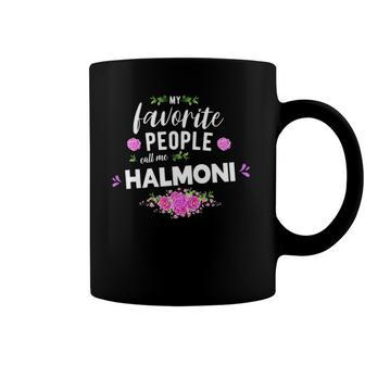 My Favorite People Call Me Halmoni South Korean Grandma Coffee Mug | Mazezy