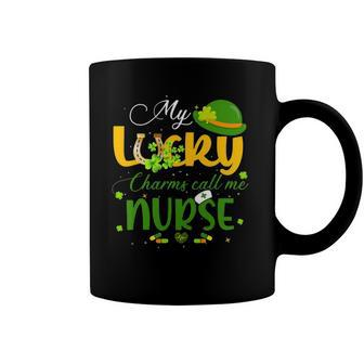 My Lucky Charms Call Me Nurse Happy Patricks Day Lucky Mama Coffee Mug | Mazezy CA
