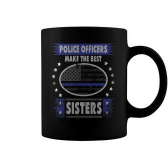 My Sister Is A Police Officer Police Officer Sister Coffee Mug | Mazezy