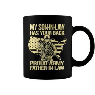 My Soninlaw Has Your Back Proud Army 688 Shirt Coffee Mug | Favorety AU