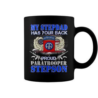 My Stepdad Has Your Back Proud Army 685 Shirt Coffee Mug | Favorety DE