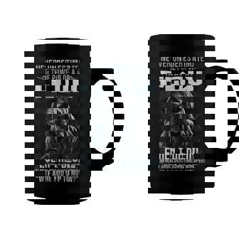 Never Underestimate The Power Of An Flow Even The Devil Coffee Mug - Seseable