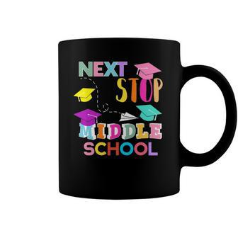 Next Stop Middle School Funny Elementary School Graduation Coffee Mug