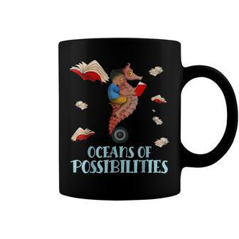 Oceans Of Possibilities Summer Reading 2022 Librarian Coffee Mug | Mazezy