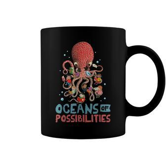 Oceans Of Possibilities Summer Reading 2022  Octopus  Coffee Mug