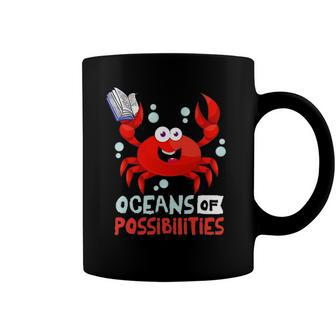 Oceans Of Possibilities Summer Reading 2022Crab Coffee Mug | Mazezy DE