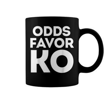 Odds Favor Ko - Colorful Boxing Coffee Mug - Seseable