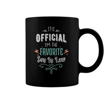 Official Favorite Son In Law Funny From Mother In Law Coffee Mug | Mazezy