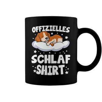 Official Sleepshirt Pyjamas Beagle Dogs 210 Beagle Dog Coffee Mug - Seseable