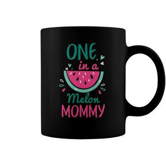 One In A Melon Mommy Watermelon Family Matching Coffee Mug | Mazezy