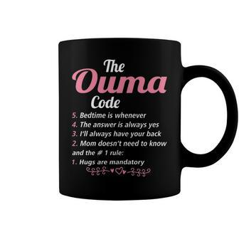 Ouma Grandma Gift The Ouma Code Coffee Mug - Seseable