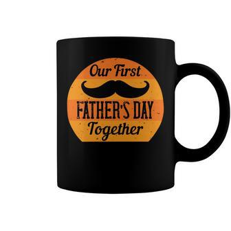 Our First Fathers Day Together Coffee Mug - Monsterry AU