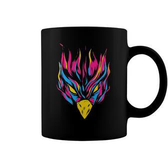 Pansexual Pride Phoenix Design Colors Of Pansexual Lgbt Coffee Mug | Mazezy