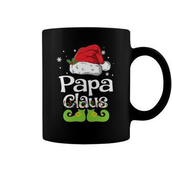 Papa Claus Family Matching Papa Claus Pajama Coffee Mug | Mazezy