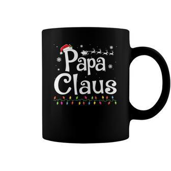 Papa Claus Funny Family Santa Pajamas Christmas Gift Idea Coffee Mug | Mazezy