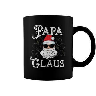Papa Claus Matching Family Christmas Outfit Xmas Photo Coffee Mug | Mazezy