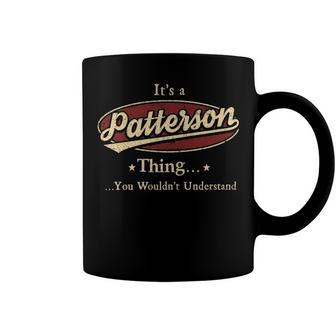 Patterson Shirt Personalized Name Gifts T Shirt Name Print T Shirts Shirts With Name Patterson Coffee Mug - Seseable