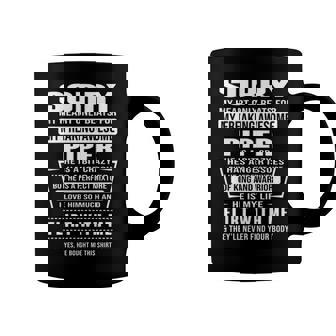 Piper Name Gift Sorry My Heart Only Beats For Piper Coffee Mug - Seseable