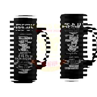 Pisces Guy I Have 3 Sides Pisces Guy Birthday Coffee Mug | Seseable CA