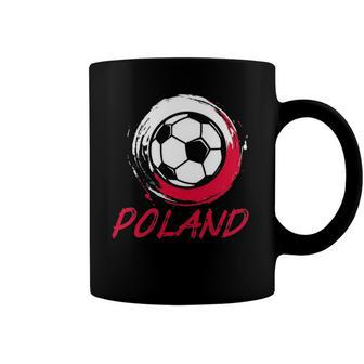 Poland Polish Soccer Jersey I Flag Football Coffee Mug | Mazezy