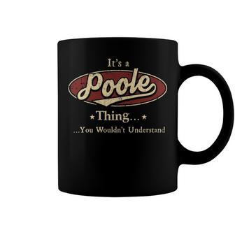 Poole Shirt Personalized Name Gifts T Shirt Name Print T Shirts Shirts With Name Poole Coffee Mug - Seseable