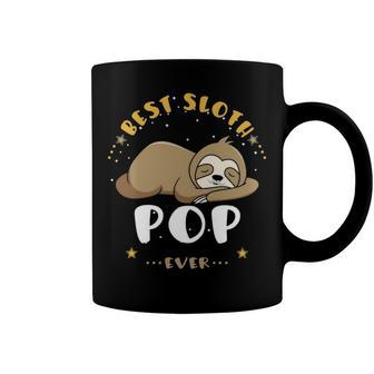 Pop Grandpa Gift Best Sloth Pop Ever Coffee Mug - Seseable