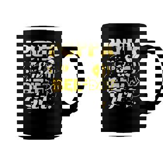 Poppa Of The Bee Day Girl Hive Party Matching Birthday Sweet Coffee Mug | Seseable UK