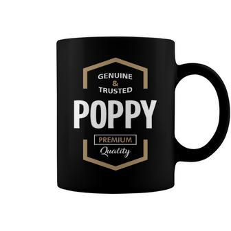 Poppy Grandpa Gift Genuine Trusted Poppy Premium Quality Coffee Mug - Seseable