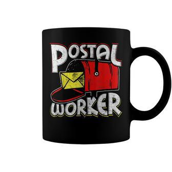 Postal Worker Delivery Service Vintage Mailman Novelty Coffee Mug - Seseable