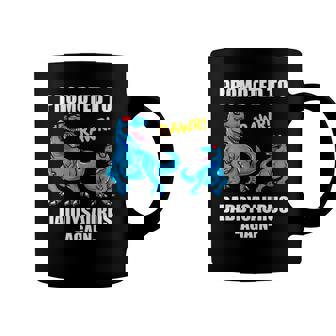 Promoted To Dad Again 2022 Trex Daddy Again Est 2022 Ver2 Coffee Mug | Mazezy