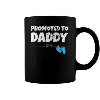 Promoted To Daddy 2022 First Time New Dad Gift Coffee Mug | Mazezy