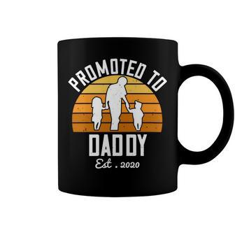 Promoted To Daddy Est 2020 Coffee Mug - Monsterry DE