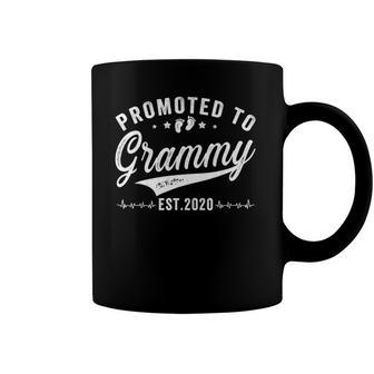 Promoted To Grammy 2022 Vintage Mom Wife Gift Ideas New Mom Coffee Mug | Mazezy