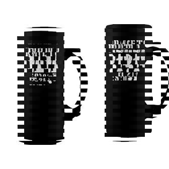 Promoted To Papa 2021 Funny Gift For New Dad First Time Dad Coffee Mug | Mazezy