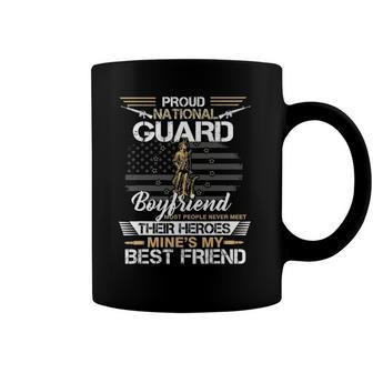 Proud Army National Guard Boyfriend Flag US Military Coffee Mug | Mazezy