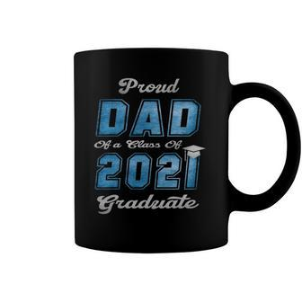Proud Dad Of A Class Of 2021 Graduate Senior 21 Ver2 Coffee Mug | Mazezy