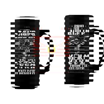 Proud Daughter Of A Vietnam Veteran Patriotic Family Coffee Mug | Mazezy