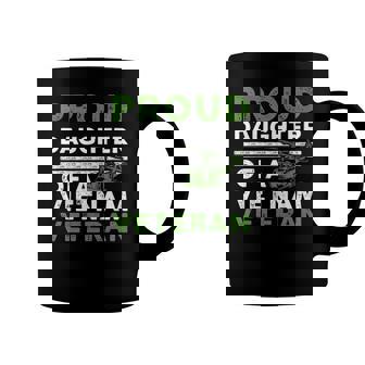 Proud Daughter Of A Vietnam Veteran War Soldier Coffee Mug | Mazezy
