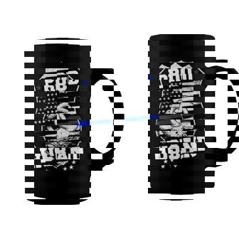 Proud Husband Of Police Officer Coffee Mug | Mazezy