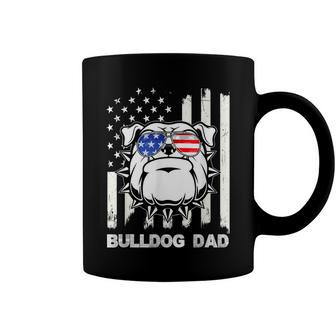Pug Dog Dad 4Th Of July American Flag Patriotic Gift Coffee Mug - Seseable